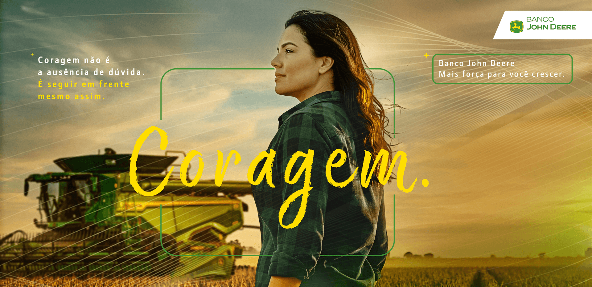 Banco John Deere: Mais força para você crescer